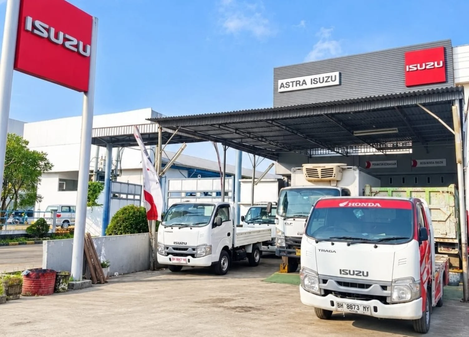 Astra Isuzu Indonesia Network Map